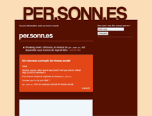 Tablet Screenshot of per.sonn.es